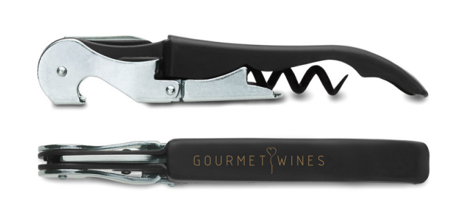 Pulltaps Basic Line Kellnermesser mit Gourmet-Wines Logo